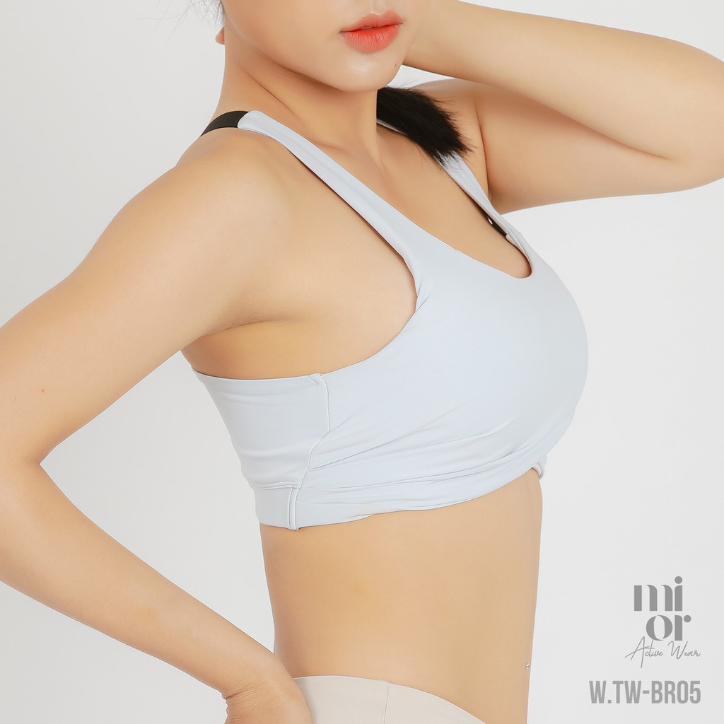 [Ảnh thật] Áo Twisted Bra Thời Trang Thể Thao Mior Activewear