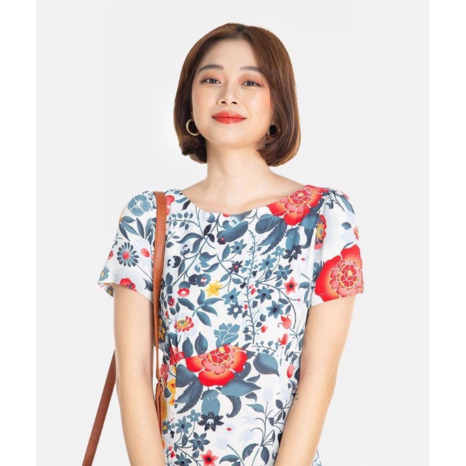 Đầm hoa HNOSS size M, L newtag