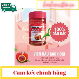 Viên uống dầu gấc giúp sáng mắt - đẹp da hogi 60 viên
