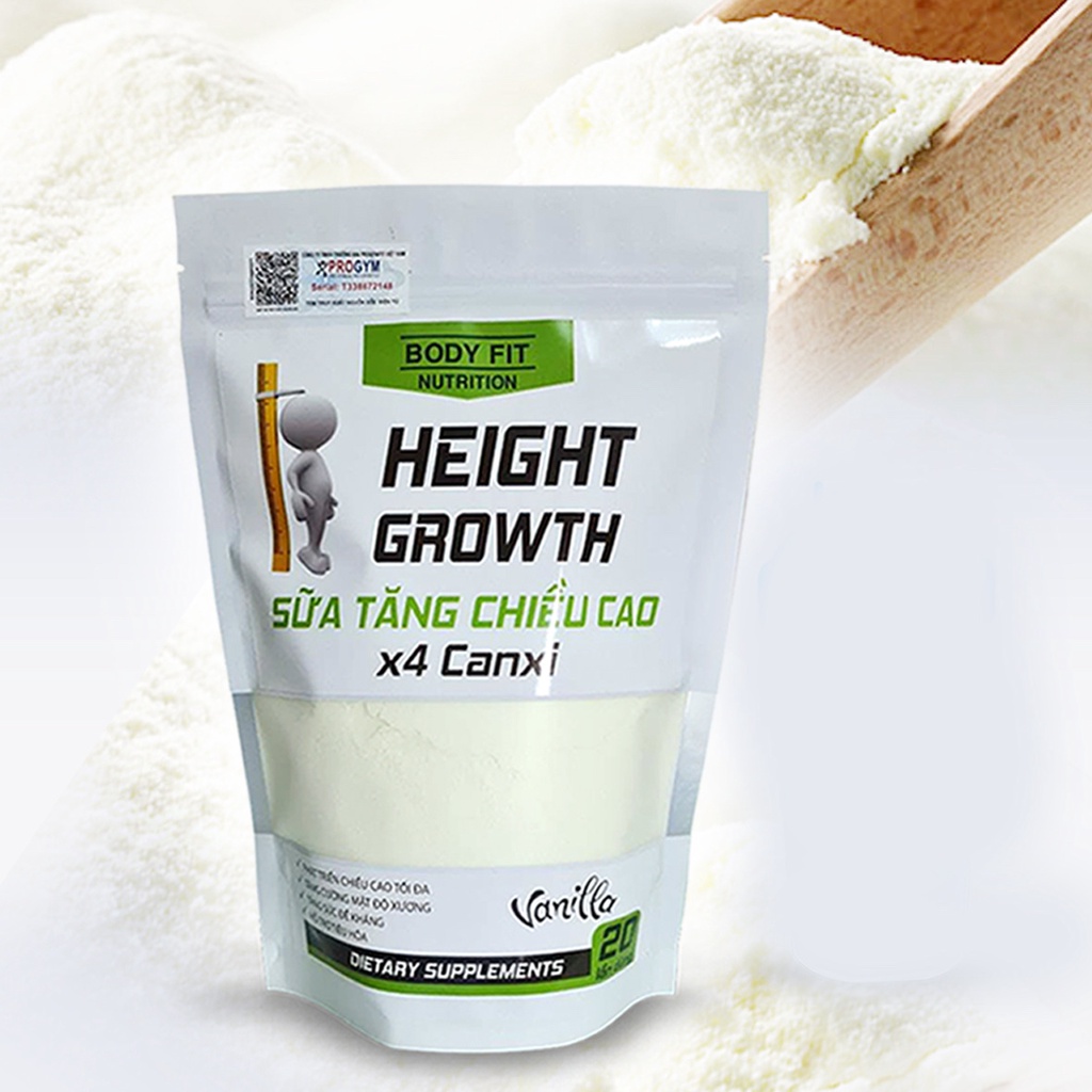 Sữa Tăng Chiều Cao X 4 Canxi HEIGHT GROWTH 500g