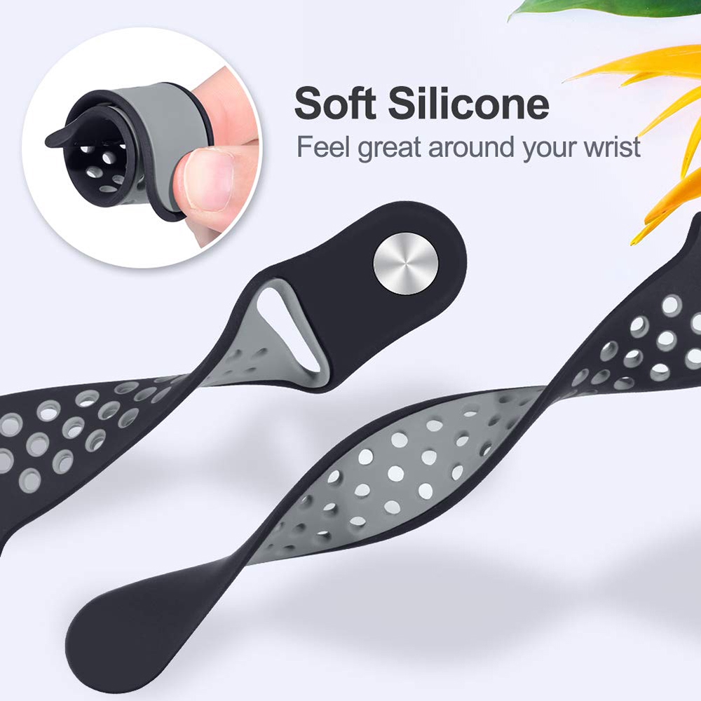 Dây đeo silicon cho đồng hồ thông minh q99 h55 t5s t500 p90 f10 w55 w55s