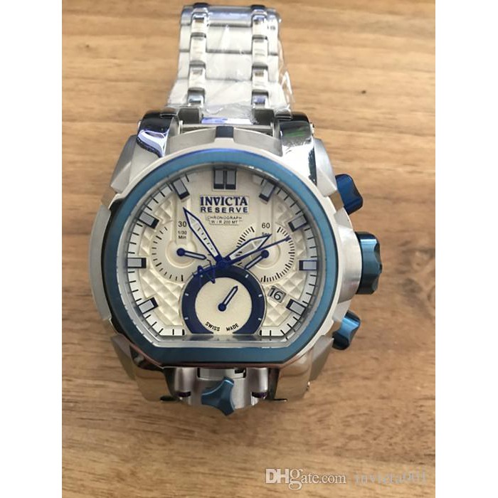 Đồng Hồ Nam Invicta Reserve Bolt Zeus 25206, Dây Thép Silver , Size 52mm