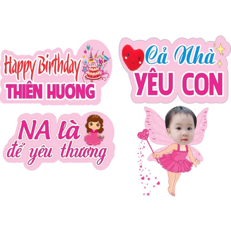 (1-50) Hashtag chụp ảnh sinh nhật có tay cầm