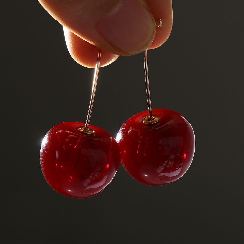 BSUNS Khuyên Tai Quả Cherry Mới