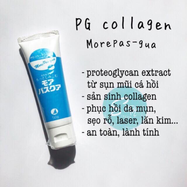 Gel PG Collagen sụn vi cá More Pas-qua 50g của Nhật Bản - Chính hãng