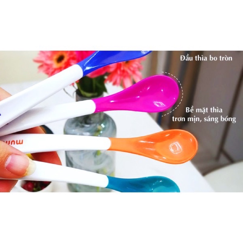 Thìa mềm báo nóng Munchkin