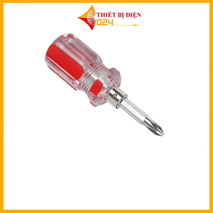 Tô Vít 2 Đầu 4 Cạnh 2 Cạnh Đa Năng Màu Đỏ Dài 8cm