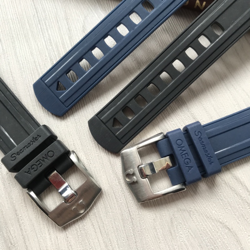 Dây Đeo Silicon 20mm Cho Đồng Hồ Thông Minh Omega New Seamaster 300 AT150