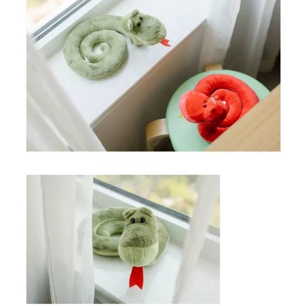Thú Nhồi Bông Hình Rắn Hoạt Hình Đáng Yêu
