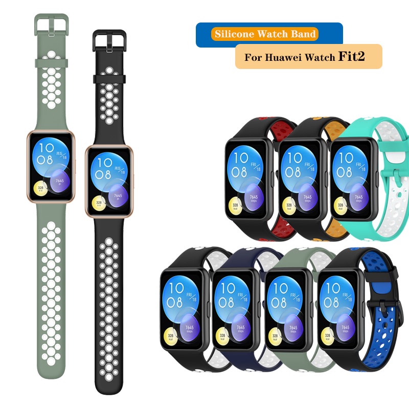 Dây Đeo Silicon Thể Thao Cho Đồng Hồ Thông Minh Huawei watch fit 2 Fit2