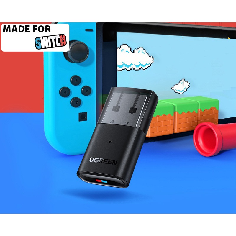 Thiết bị USB Bluetooth 5.0 Ugreen 80889 (Hỗ trợ Nintendo Swtich/ PS4)