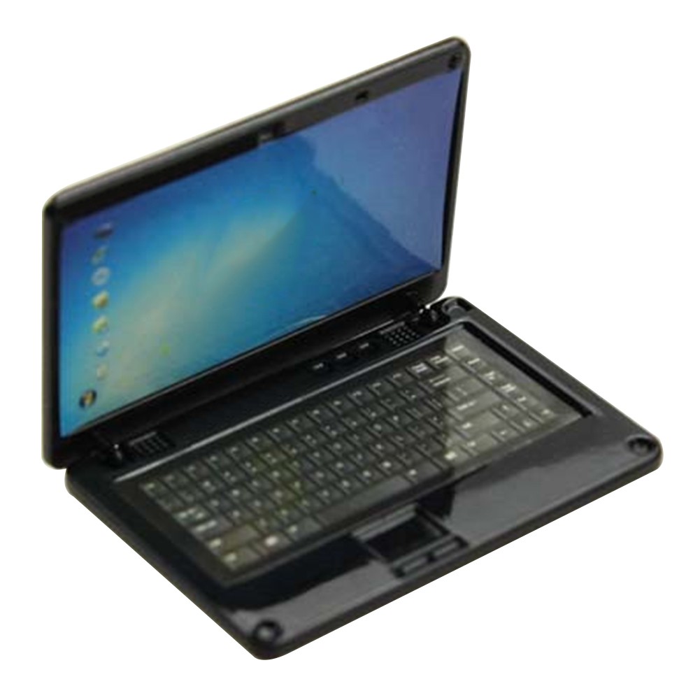 Laptop Đồ Chơi Tỉ Lệ 1 / 12 Cho Nhà Búp Bê