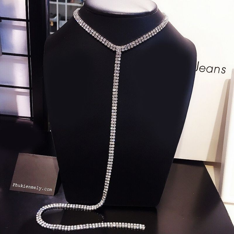 Choker đá chữ T  Hot girl