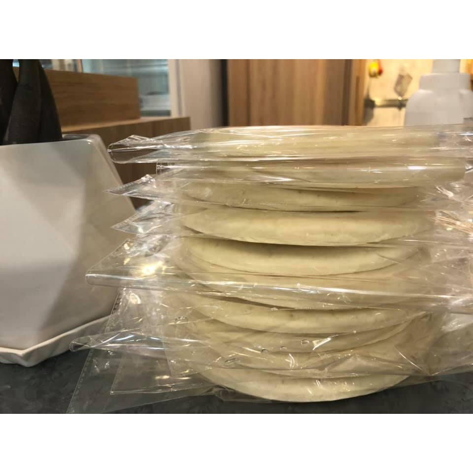 Đế Bánh Pizza Tươi Men Tự Nhiên 18cm  - Fresh Dought Pizza 18cm