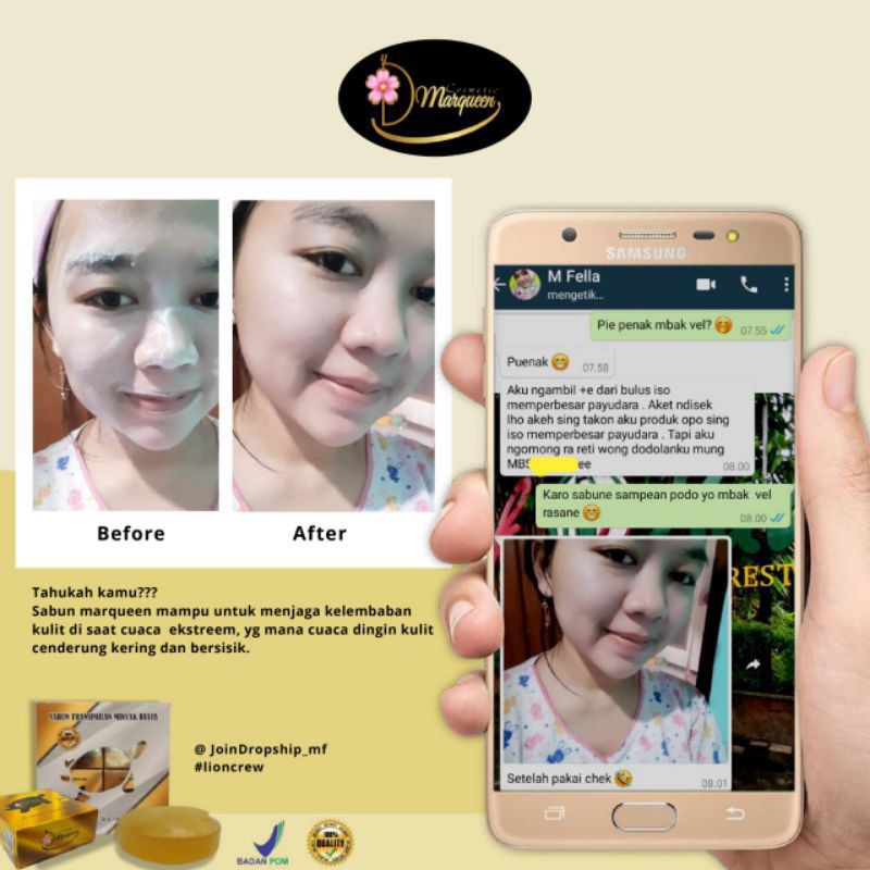 Xà phòng trong suốt chứa tinh dầu giúp mỹ phẩm D marqueen | BigBuy360 - bigbuy360.vn