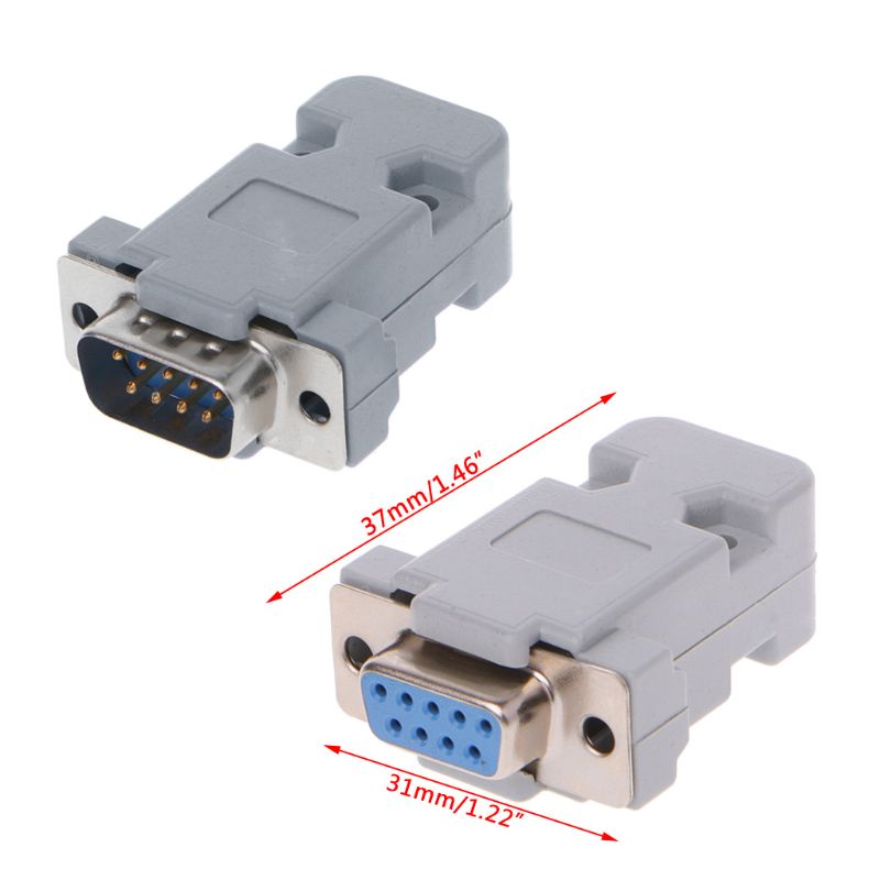 Bộ 5 Đầu Nối Phích Cắm 9Pin RS232 Serial DB9 Cho w / for G