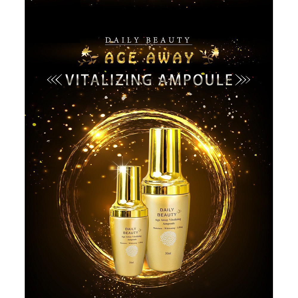 Serum dưỡng da cao cấp làm trắng, xóa nếp nhăn, phục hồi da yếu Hàn Quốc Daily Beauty Age Away Vitalizing | BigBuy360 - bigbuy360.vn