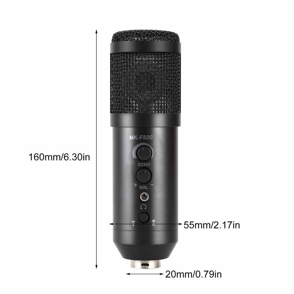 [Mã ELHACE giảm 4% đơn 300K] Microphone Thu Âm MK-F500USB