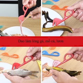 Dao làm lòng gà vịt, dụng cụ mổ cá tiện lợi
