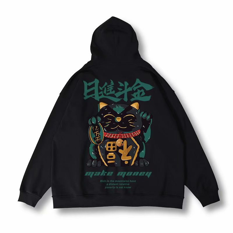 Áo Khoác Hoodie Tay Dài Có Khóa Kéo In Họa Tiết batik Phong Cách hip hop Thời Trang Đường Phố Cho Nam Size M-8XL