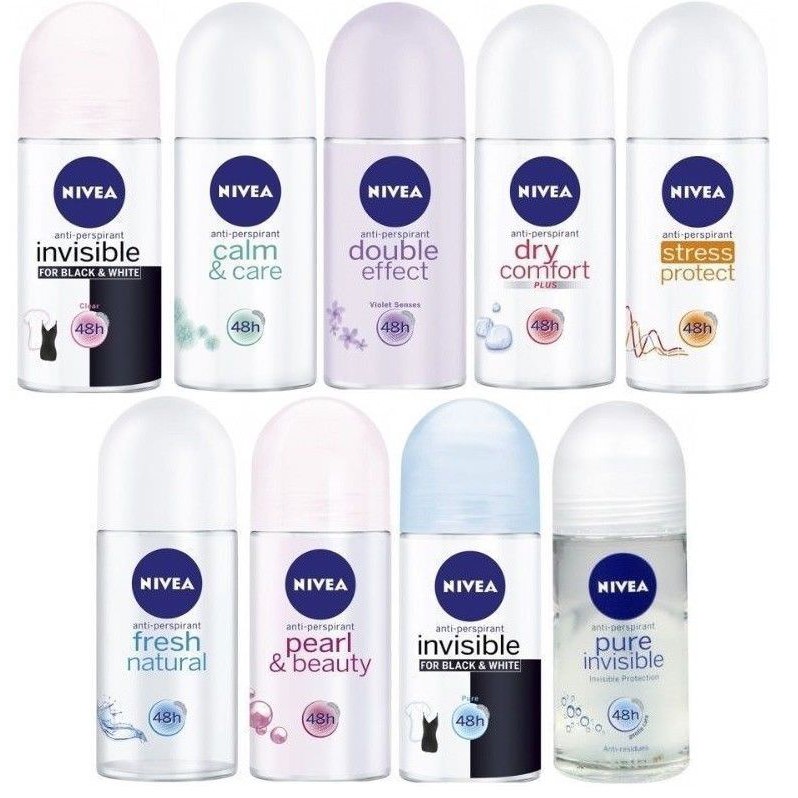 Lăn Khử Mùi Nivea 50ml - Thái Lan