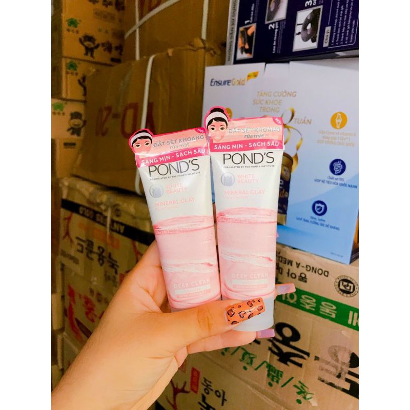 Sữa Rửa Mặt Pond's Đất Sét Khoáng Sạch Sâu Sáng Mịn (40g) | BigBuy360 - bigbuy360.vn