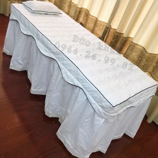 Ga ( Grap) Spa giường massage ,nối mi, phun xăm, gội ( tặng vỏ gối)