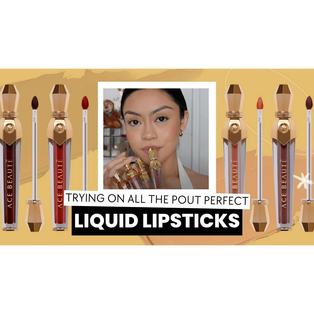 ACE beauty son lì dạng lỏng 18$ POUT PERFECT LIQUID LIPSTICK