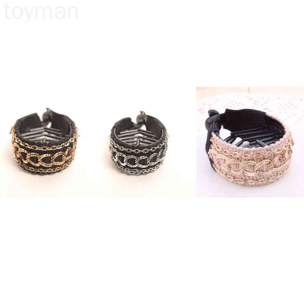 Dây Buộc Tóc Đính Đá Lấp Lánh Cho Nữ