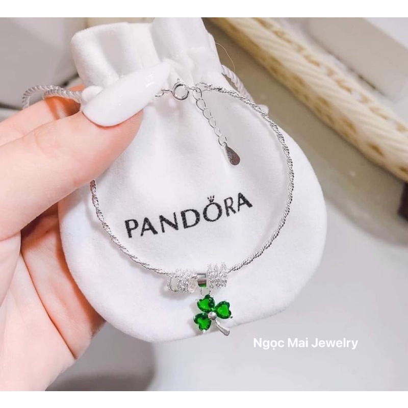 Vòng tay P.ando.ra mix sẵn xinh xắn đẹp mê ly quà tặng ý nghĩa cho nàng - Ngọc Mai Jewelry