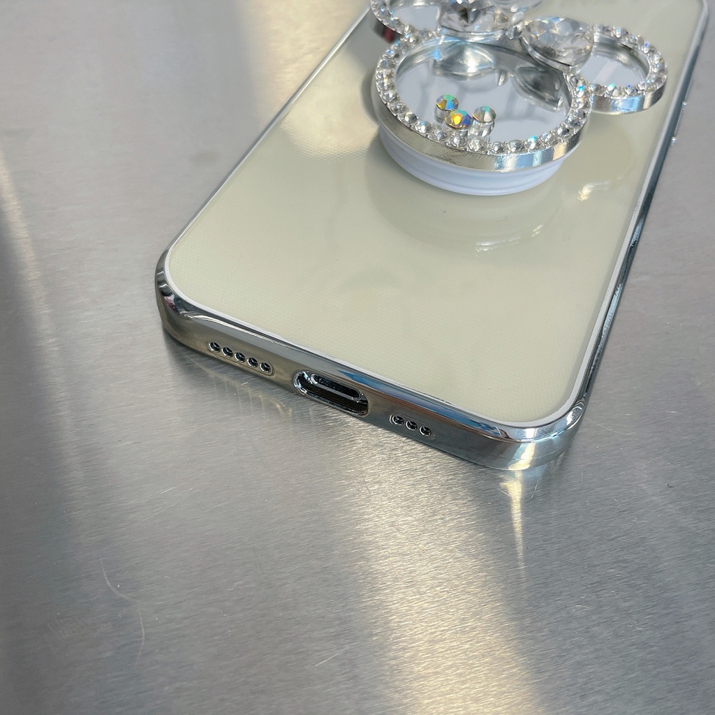 Ốp Điện Thoại Mạ Điện Hình Chuột Mickey Cho Iphone12 11 pro max xs max xr x 7 8 plus