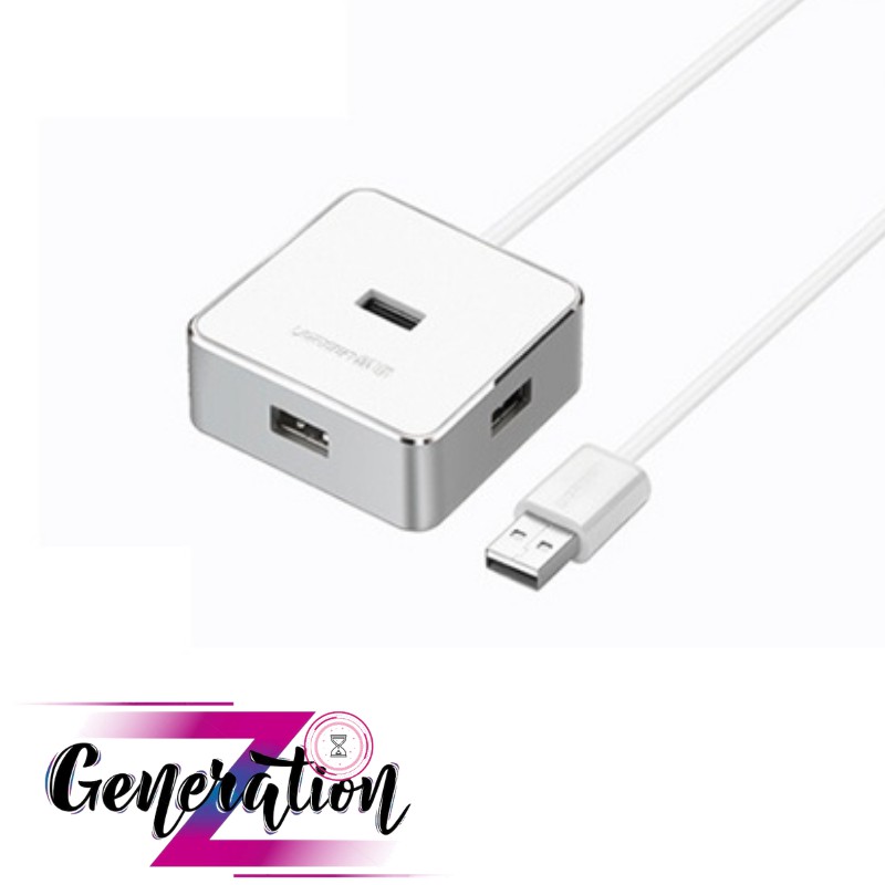 Bộ chia 4 cổng usb 2.0 kèm nguồn Ugreen 30426 - Hub usb 4 port 2.0 kèm nguồn Ugreen 30426