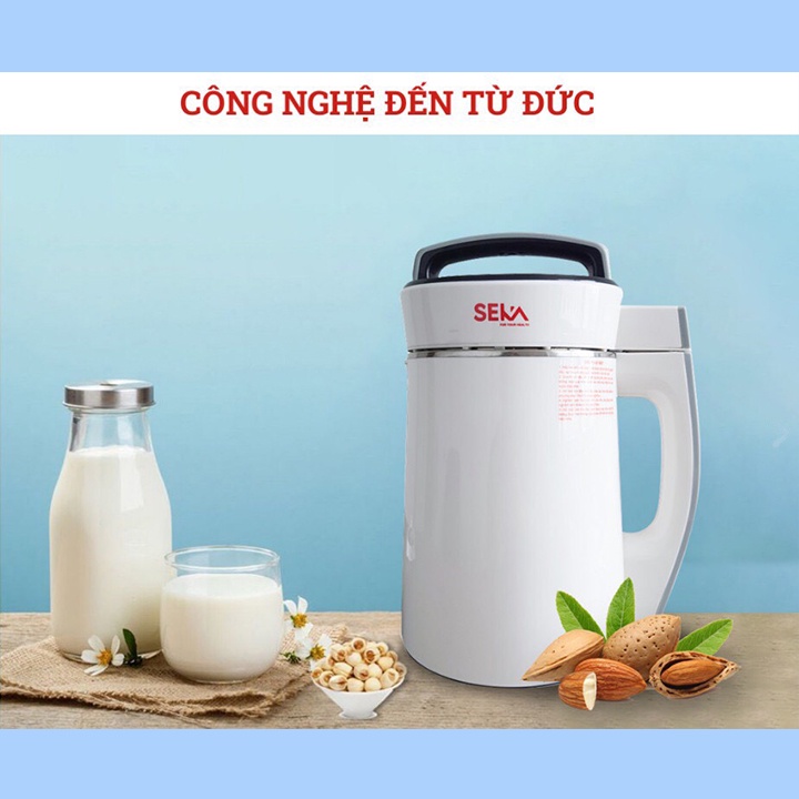 Máy Làm Sữa Hạt Đa Năng SEKA - Máy Xay Nấu Đa Năng, Xay Sinh Tố - Công Nghệ Đức, Bảo Hành 02 Năm