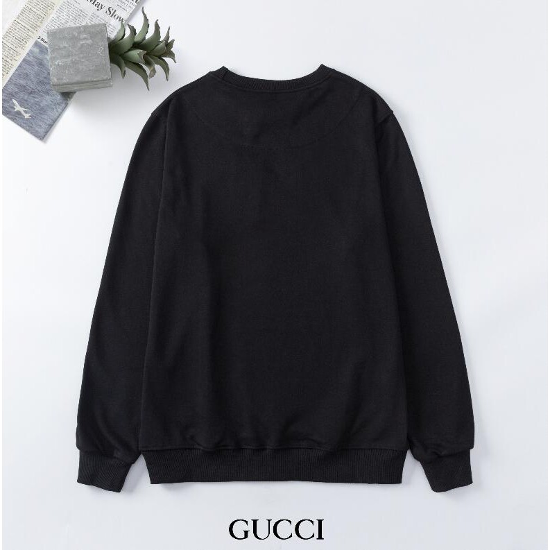 Áo Sweater Gucci Chất Liệu Cotton In Họa Tiết Thời Trang Cho Nam Nữ