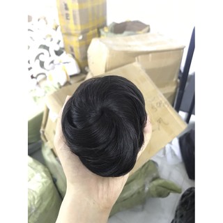 Tóc Giả _ Tóc Búi củ tỏi cao cấp