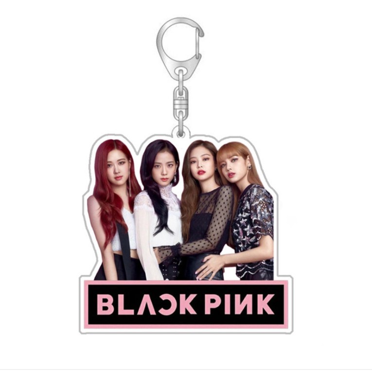 Móc Khóa In Hình Các Thành Viên Nhóm Nhạc Blackpink siêu xinh