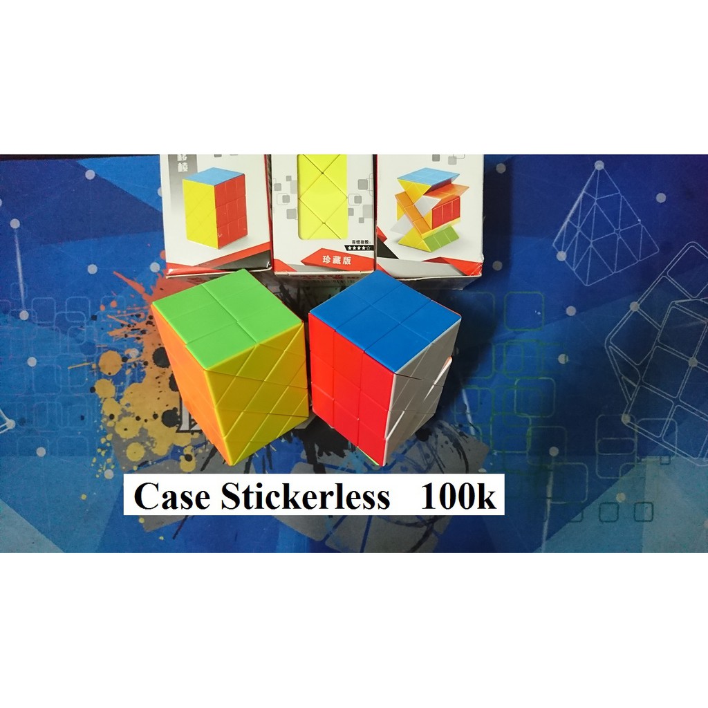 Biến thể Rubik. Case Stickerless