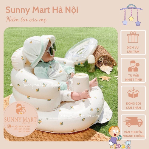 Ghế hơi tập ngồi Playing cho bé phong cách Hàn Quốc