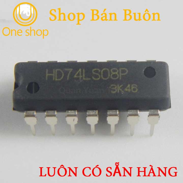 Linh Kiện 74LS08 Quad 2-input AND Gate DIP14