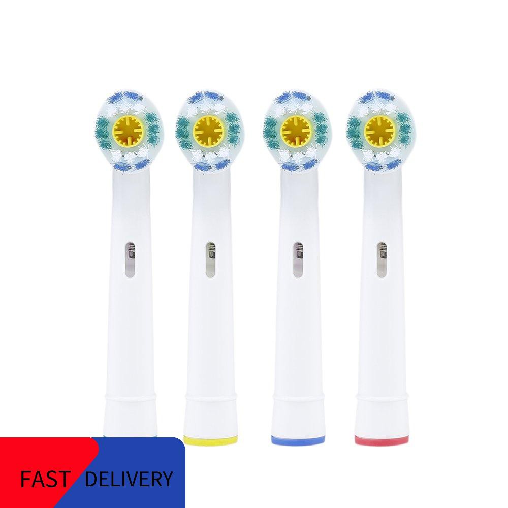 Set 4 Đầu Thay Thế Cho Bàn Chải Đánh Răng Điện Oral B Braun Vitality Eb-18a