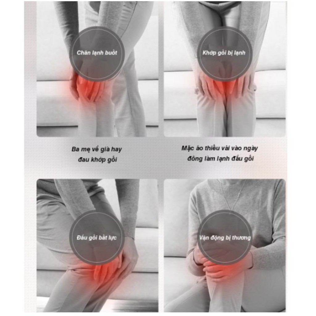 Máy hỗ trợ khớp gối DR KNEE bảo vệ gối- Cao cấp