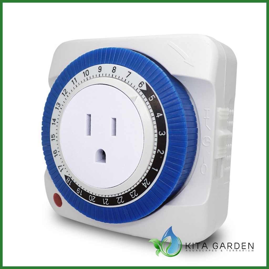 Timer hẹn giờ cơ Aqua chuyên dùng thủy canh, hồ cá điều khiển tắt mở thiết bị điện