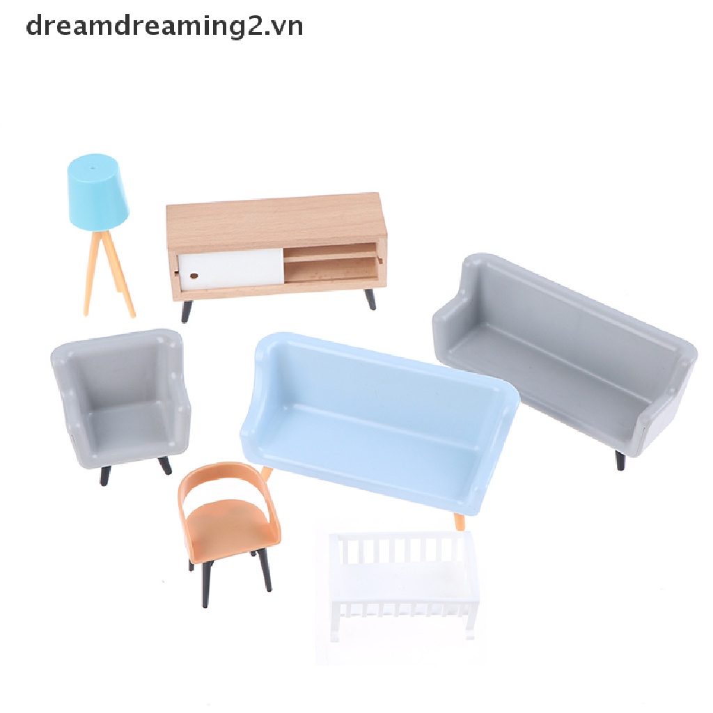 Mô Hình Đèn TV Thu Nhỏ 2vn Dùng Để Trang Trí Búp Bê