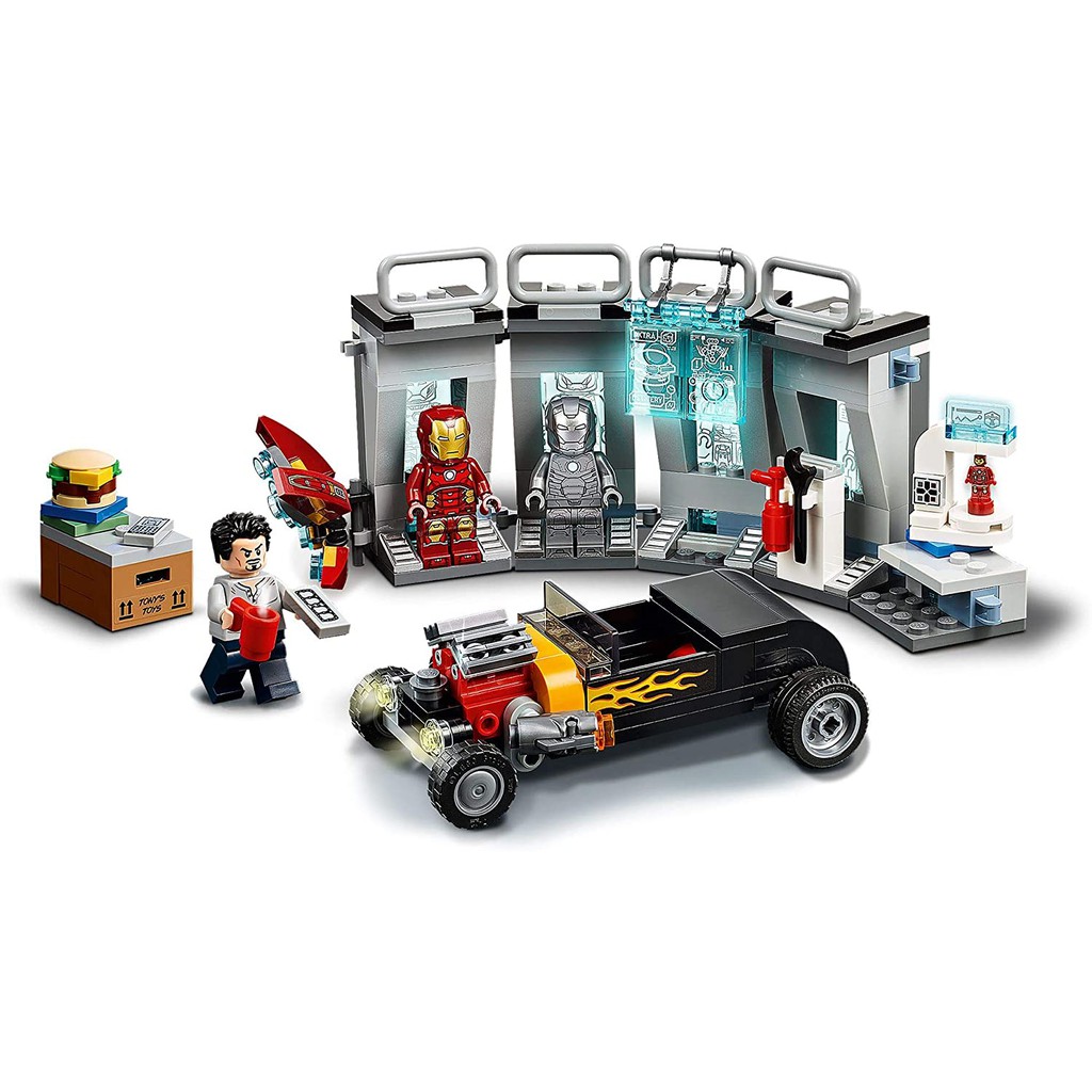 Lego 76167 Marvel Avengers Iron Man Armory  - Kho vũ khí của Iron man