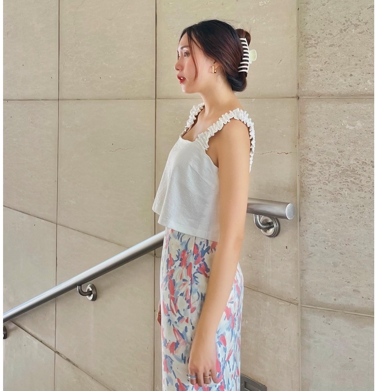 Chân váy dài họa tiết Fabric Holic