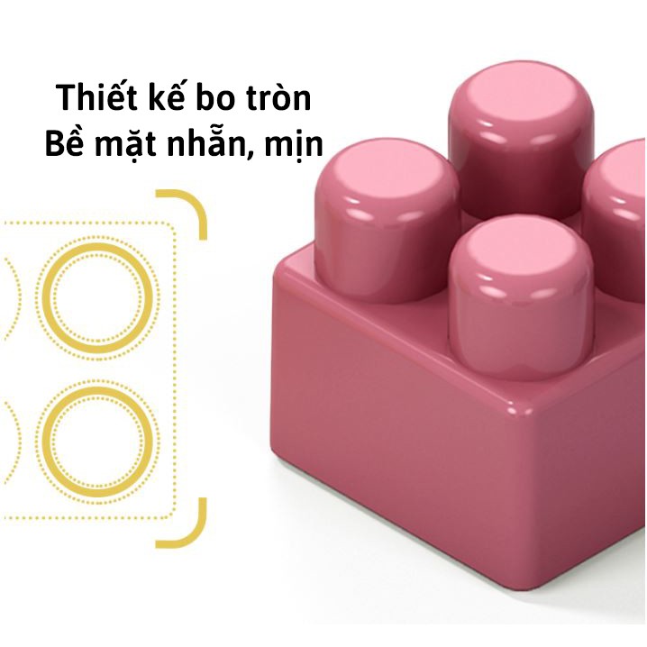 Lego Lắp Ráp 188 Chi Tiết - Nhựa ABS an toàn cho bé thỏa sức sáng tạo