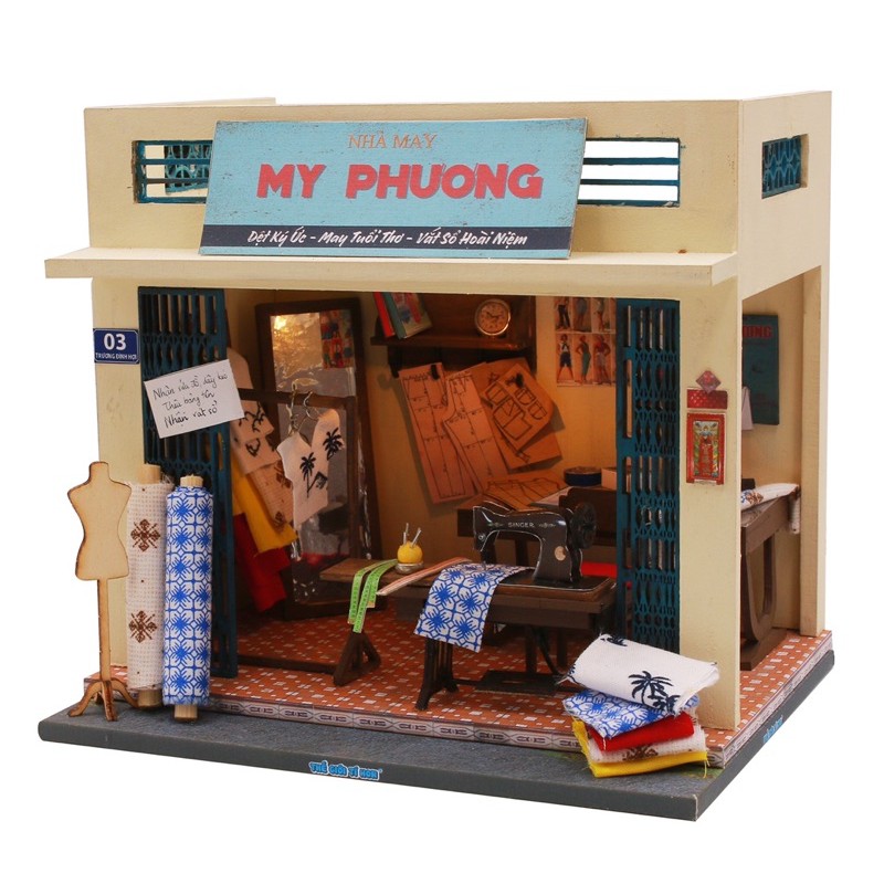 Mô Hình Xưa - Dệt May Ký Ức AD09