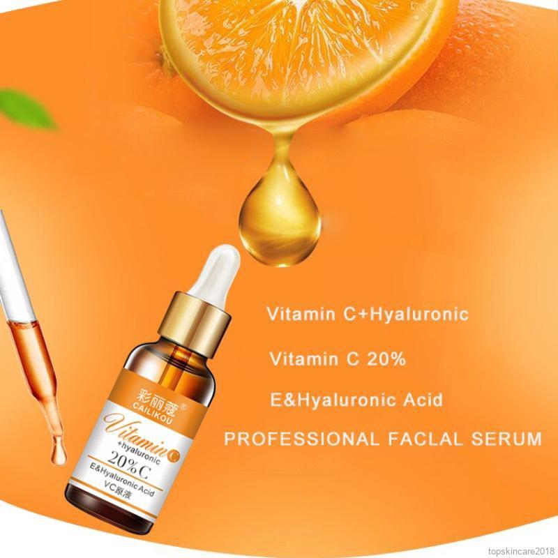 Serum tinh chất Vitamin C dưỡng ẩm se khít lỗ chân lông chống lão hóa chăm sóc da mặt