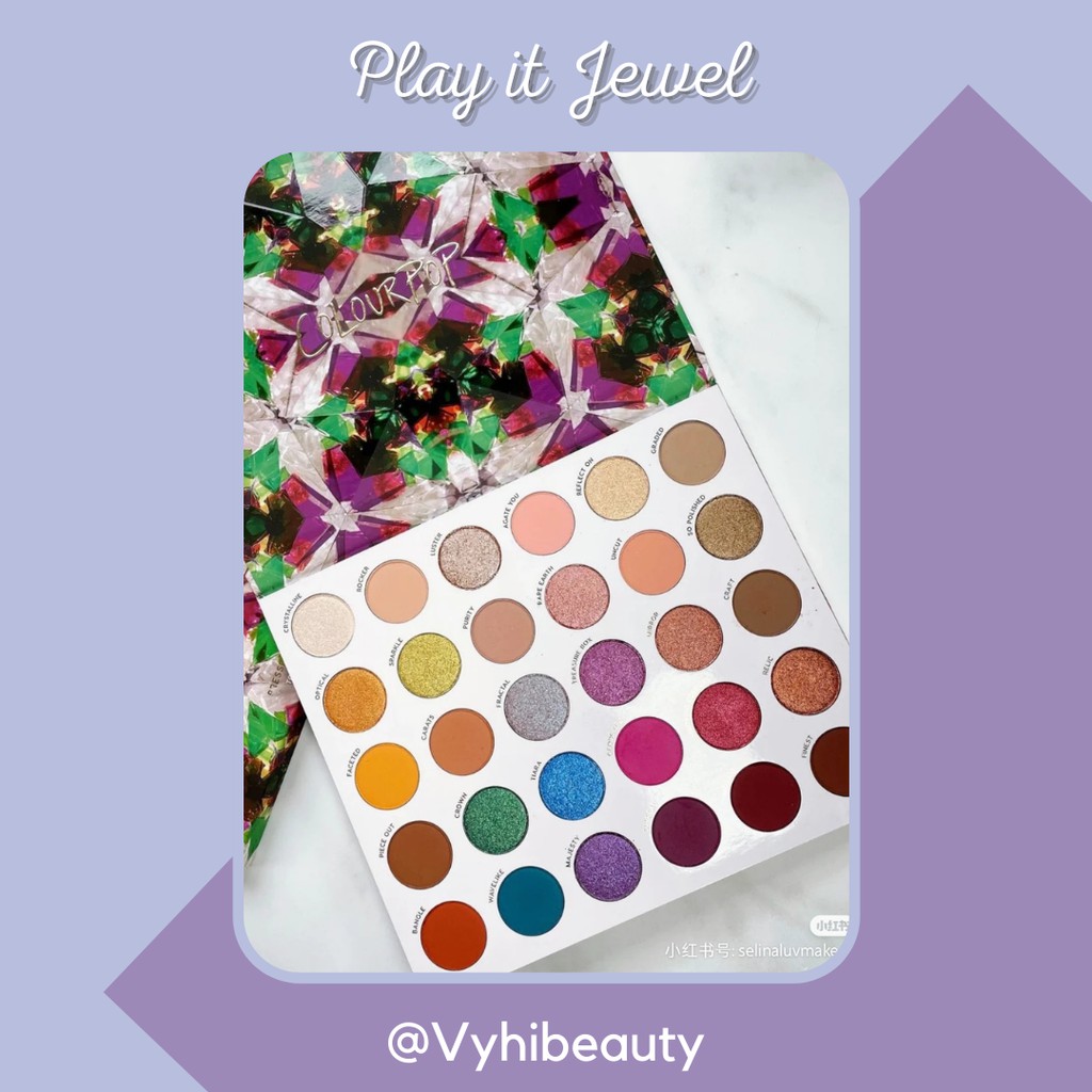 Bảng mắt Colourpop Play it Jewel