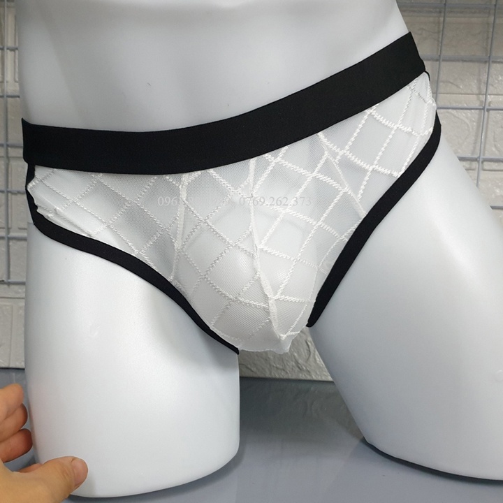 Quần lót tam giác nam chất lưới SX.11 nhiều màu cạp thun bản đẹp, phối màu - giao hàng an toàn cho anh em